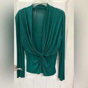 Elegant Teal Women's Top